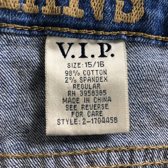 VIP Jeans Distressed Fishnet Jeans - Picture 4 of 8